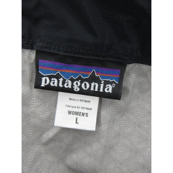 Patagonia Pants Large Windbreaker Rain Pants Ankle Zip Hiking Nylon - Picture 9 of 12